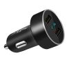 Universal 15W/3.1A Dual USB Car Charger Adapter Aluminum Alloy Fast Car Charging Adapter for iPhone XR XS Tablet PC