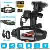 FHD 1080P Dual Lens Car DVR Dash Cam GPS Camera Video Recorder G-Sensor Night Vision