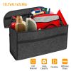 3.85Gal Car Boot Organizer Box Collapsible Trunk Bag Storage Container Travel Tidy Case Holder