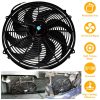 16 Inch Electric Radiator Cooling Fan 12V 120W 10 Blades Car w/ Mounting Kit