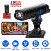 Wireless Camera Reverse Hitch Guide Camera Vehicle Backup Rechargeable Camera with Flexible Adhesive Base Night Vision for Car RVs Trailer Truck