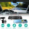 1080P Car DVR 4.3in Camera Dash Cam Camcorder Camera Recorder with 140° Angle Loop Recording Motion Detection Picture-in-Picture Display G-sensor