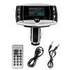 Car Wireless FM Transmitter USB Charger Hands-free Call MP3 Player SD Card Reading Aux-in LED Display Remote Controller