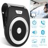 Car Wireless Speakerphone Wireless V4.1 In-Car Speaker Hands-free Calling Music Player Sun Visor Audio Receiver Car Kit