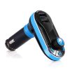 Car Wireless FM Transmitter Dual USB Charger Hands-free Call MP3 Player Aux-in LED Display Remote Controller