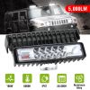 6" LED Light Bar 160W 5000lm Offroad Driving Spot Lights Work Light Pods IP67 Waterproof Fog Light Spot Flood Beam for Jeep Trailer Truck Bus Boat  2P