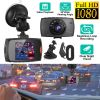 1080P Car DVR Camera Dash Cam Camcorder 90° Angle Loop Recording Night Vison