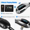 Car FM Wireless Transmitter USB Charge Hands-free Call MP3 Player Supports U Disk TF Card Reading