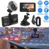 1080P Car DVR 3in Camera Dash Cam Camcorder Camera Recorder with 100° Angle Loop Recording Motion Detection