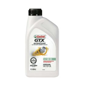 Castrol GTX Ultraclean 5W-30 Synthetic Blend Motor Oil, 1 Quart