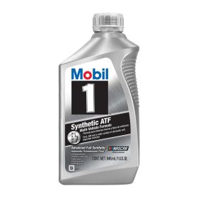 Mobil 1 Synthetic Automatic Transmission Fluid, 1 Quart