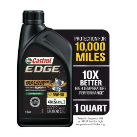 Castrol EDGE 5W-30 Advanced Full Synthetic Motor Oil, 1 Quart