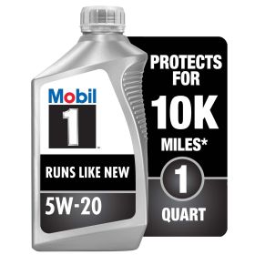 Mobil 1 Advanced Full Synthetic Motor Oil 5W-20, 1 qt