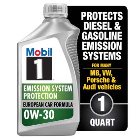 Mobil 1 ESP Full Synthetic Motor Oil 0W-30, 1 qt