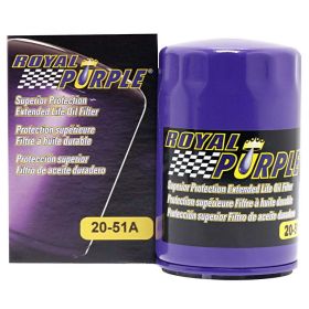 Royal Purple Extended Life Oil Filter 20-51A, Engine Oil Filter for Buick, Cadillac, Checker Cab, Chevrolet, GMC, Hummer, Isuzu