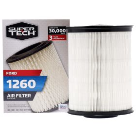 Super Tech 1260 Engine Air Filter, Replacement for Ford