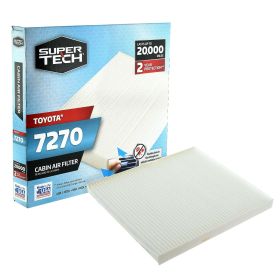 SuperTech Cabin Air Filter 7270, Replacement Air/Dust Filter for Toyota