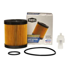 SuperTech Maximum Performance 20,000 mile Replacement Synthetic Oil Filter MP10158 for Toyota and Lexus