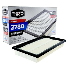 Super Tech 2780 Engine Air Filter, Replacement Filter for Nissan