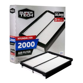 Super Tech 2000 Engine Air Filters, Replacement for Hyundai and Kia