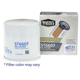 Super Tech ST6607 10K Mile Spin-On Motor Oil Filter Fits Honda and Infiniti Vehicles