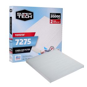 SuperTech Cabin Air Filter 7275, Replacement Air/Dust Filter for Toyota