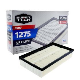 Super Tech 1275 Engine Air Filter, Replacement Filter for Ford