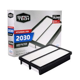 Super Tech 2030 Engine Air Filters, Replacement for Hyundai and Kia