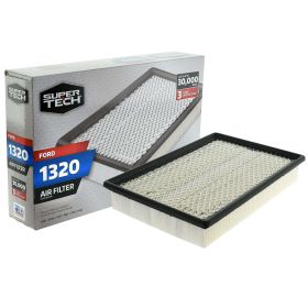 Super Tech 1320 Engine Air Filter, Replacement Filter for Ford