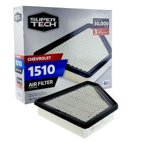 Super Tech 1510 Engine Air Filters, Replacement for GM and Chevrolet