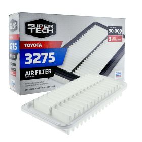 Super Tech 3275 Engine Air Filter, Replacement Filter for Toyota