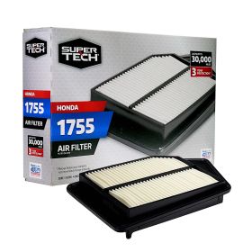 Super Tech 1755 Engine Air Filter, Replacement Filter for Honda