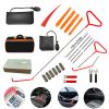 Automotive Tool set 25-piece professional automotive kit with stainless steel long distance fasteners seamless wedge air wedge pump automotive trim re