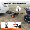 VEVOR Adjustable Trailer Dolly, 1500lbs Tongue Weight Capacity, 2 in 1 Trailer Mover with 23.6''-35.4'' Adjustable Height & 2'' Ball