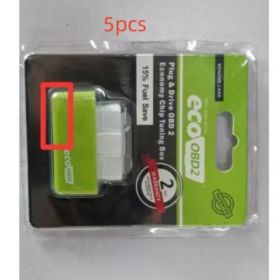 Plug And Play ECOOBD2 Gasoline Car Fuel Economy ECO OBD2 Driver (Option: Green5pcs)