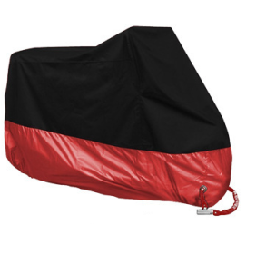 Waterproof Motorcycle Cover (Option: Red-L)