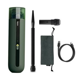 Car Vacuum Cleaner Wireless 5000Pa Handheld Mini Vaccum Cleaner For Car Home Desktop Cleaning Portable Vacuum Cleaner (Option: Green-1)