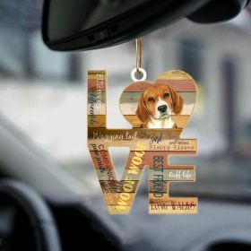 Car Pendant Sleeping Dog Angel Home Decor Acrylic Showcase Hanging Ornaments For Doors (Option: 27Style)