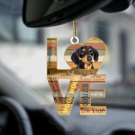 Car Pendant Sleeping Dog Angel Home Decor Acrylic Showcase Hanging Ornaments For Doors (Option: 35Style)