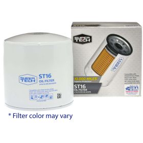 Super Tech ST16 10K mile Spin-on Engine Oil Filter Fits Chrysler, Dodge, Ford, and Toyota (Brand: Super Tech)