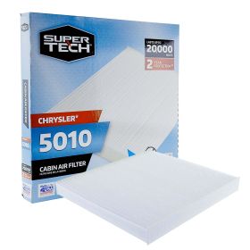 Super Tech 5010 Cabin Air Filters, Replacement Air/Dust Filter for Chrysler (Brand: Super Tech)