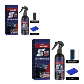 Rayhong Automobile Coating Spray Curing Paint Decontamination, Blackening And Brightening Automobile Coating Nano Coating Spray (Quantity: 2PCS)