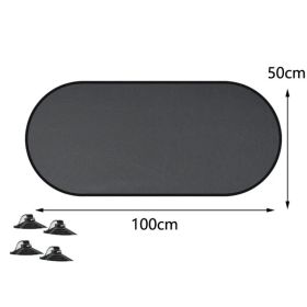 Car Sunshade Covers Cover Universal Windscreen Folding Visor Reflector Windshield Auto Window Sun Shade Protector Accessories (Set: 1PC Rear Windshield)