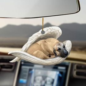 Car Pendant Sleeping Dog Angel Home Decor Acrylic Showcase Hanging Ornaments For Doors (Option: 9Style)