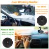 12V 150W Portable Car Heater 2 In 1 Heating Cooling Fan Rotatable Demister Defroster with 4.92ft Cord